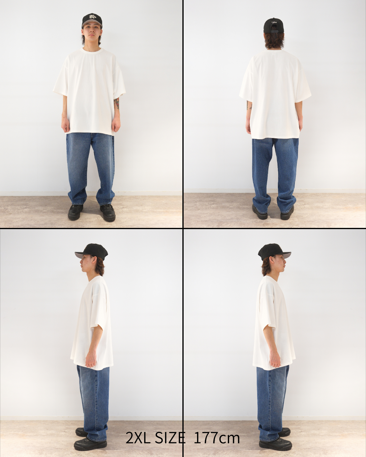 2 PACK HEAVY WEIGHT S/S TEE