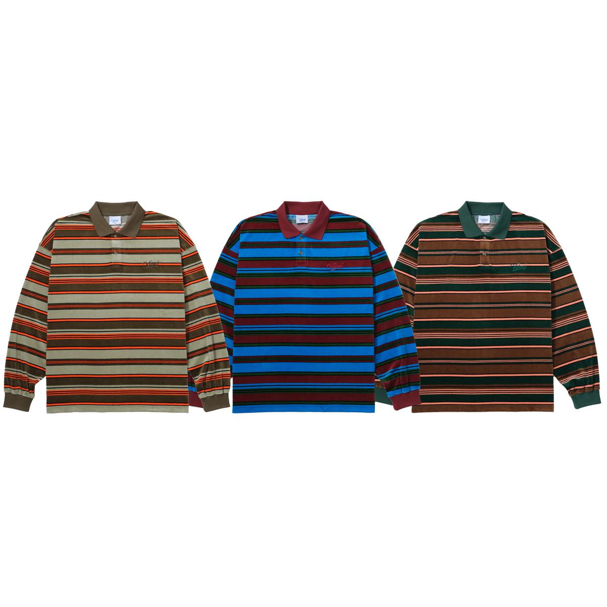 Velour Border Polo