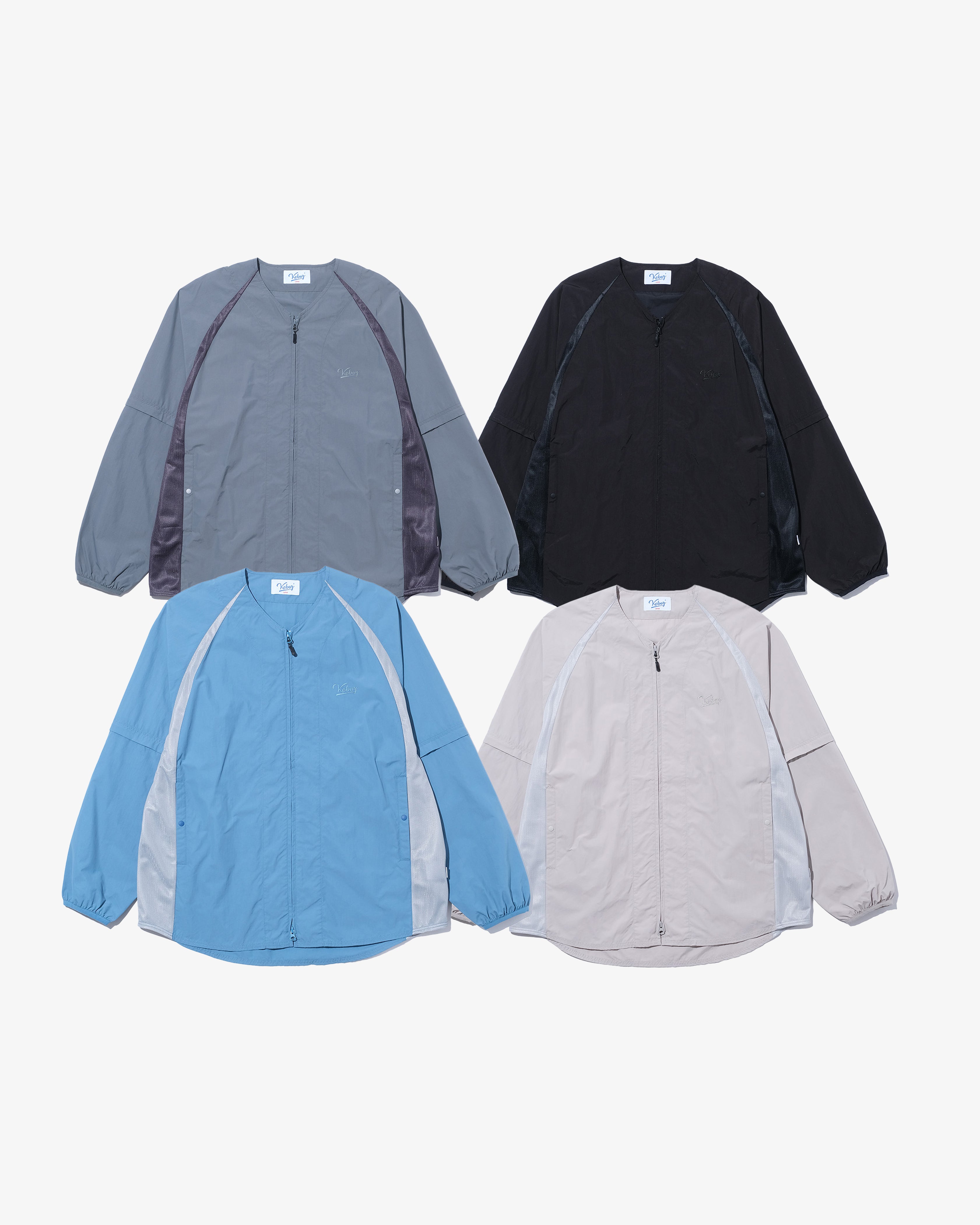 SUPPLEX CONVERTIBLE SIDE MESH BASEBALL SHIRT