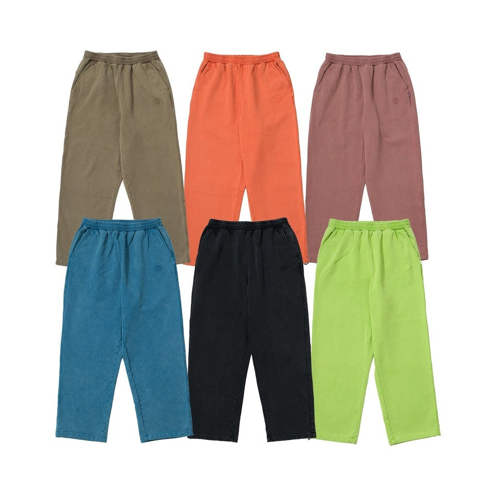BB SMALL WAPPEN GARMENT DYE SWEAT PANTS