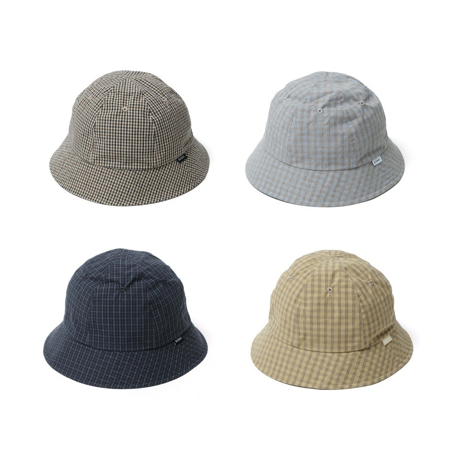 MINI CHECK COTTON HAT