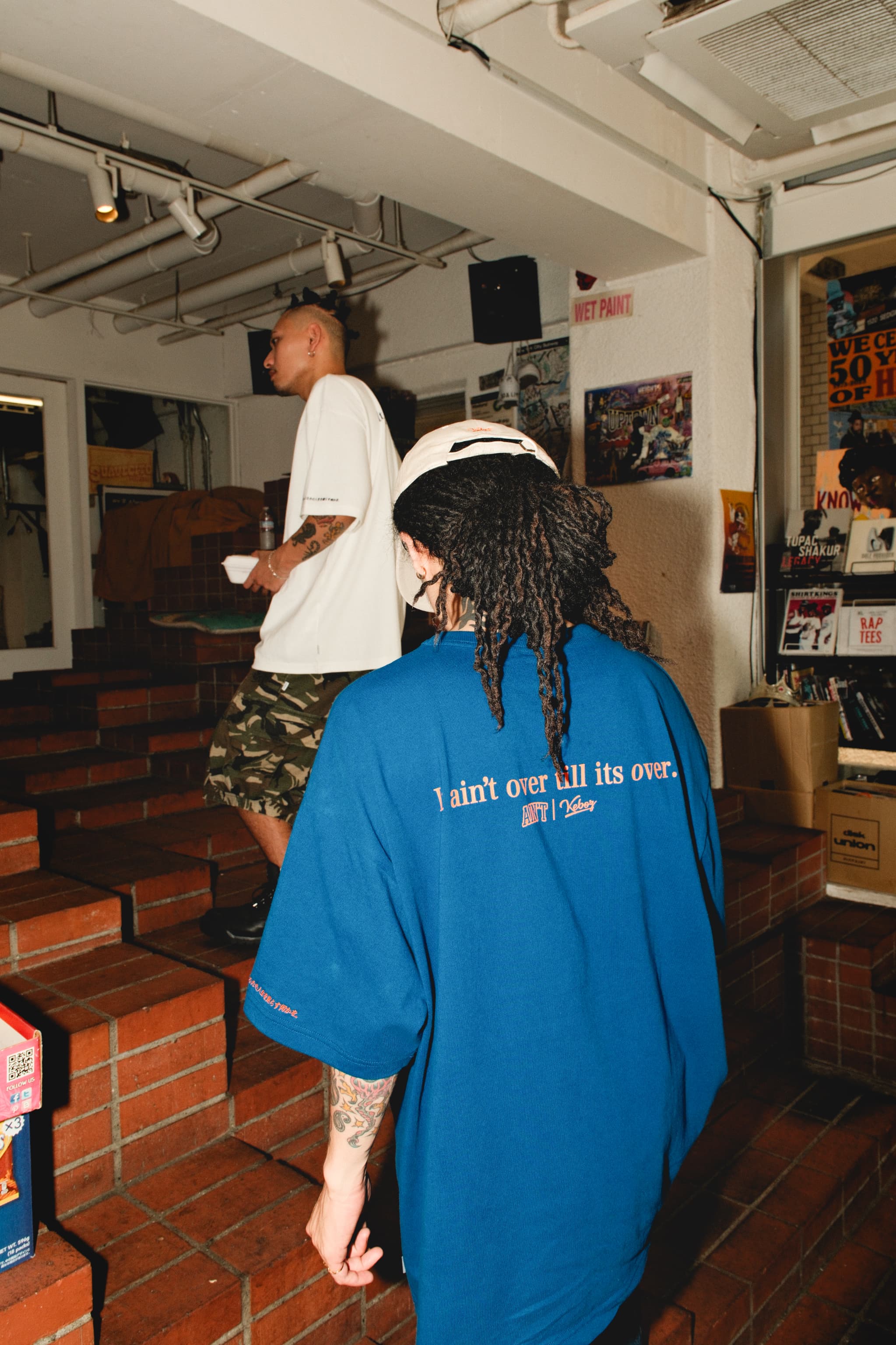 AIN'T EASY NYC × KEBOZ YB S/S TEE