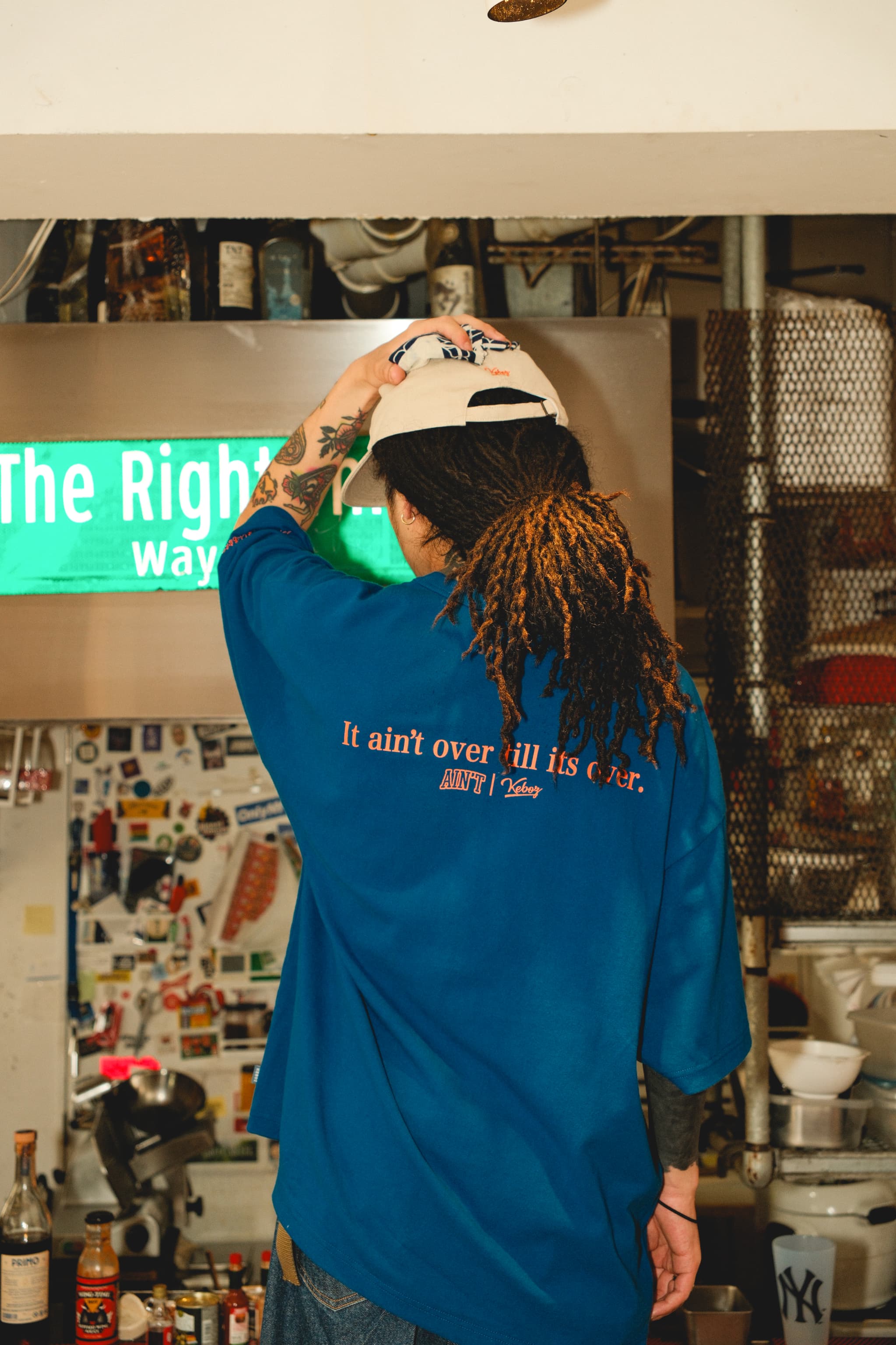 AIN'T EASY NYC × KEBOZ CAP