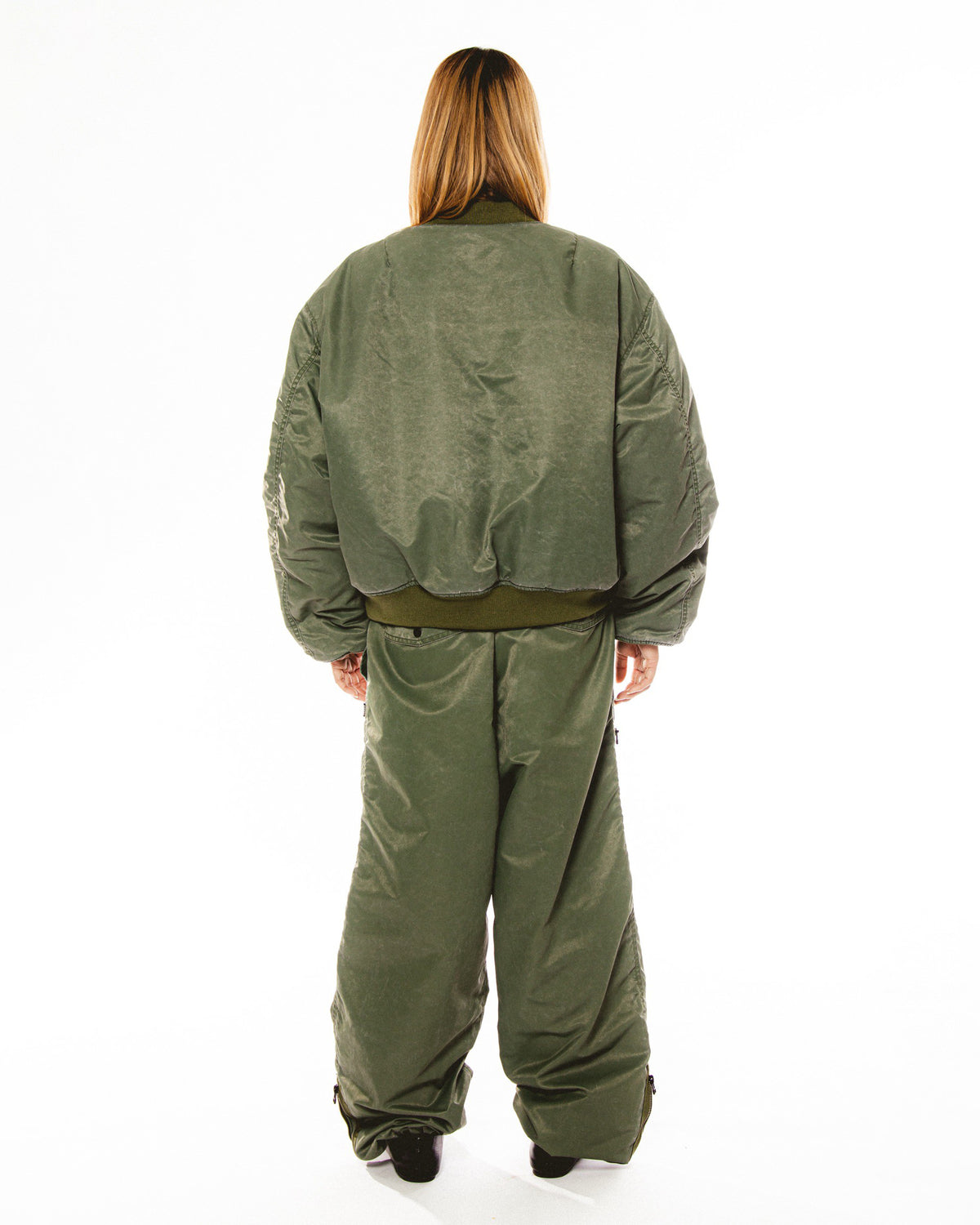 BABY WASHED SATIN MA-1