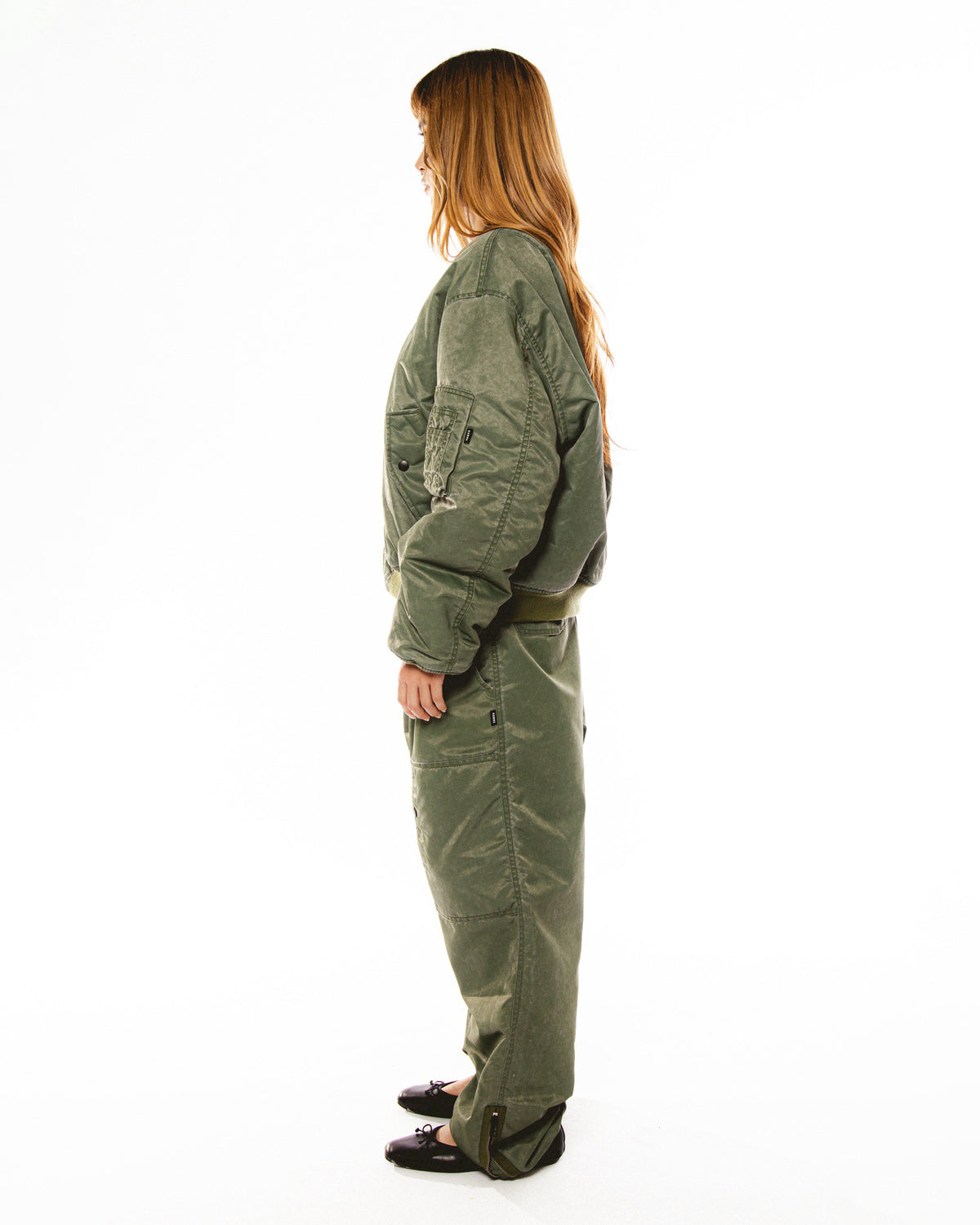BABY WASHED SATIN MA-1