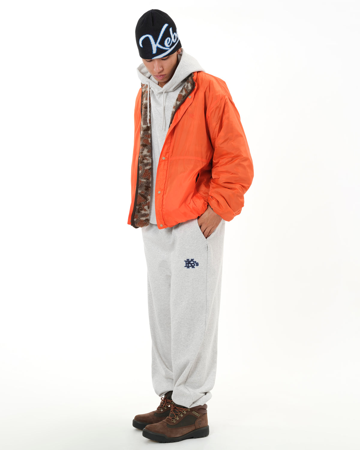 CAMO BOA / NYLON REVERSIBLE JACKET