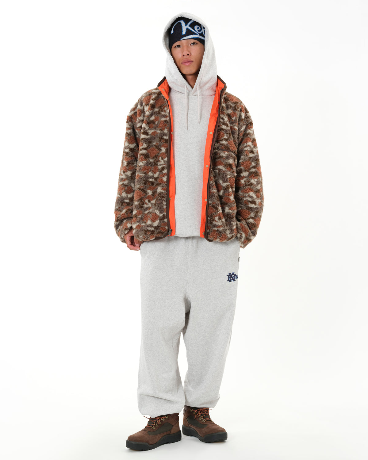 CAMO BOA / NYLON REVERSIBLE JACKET