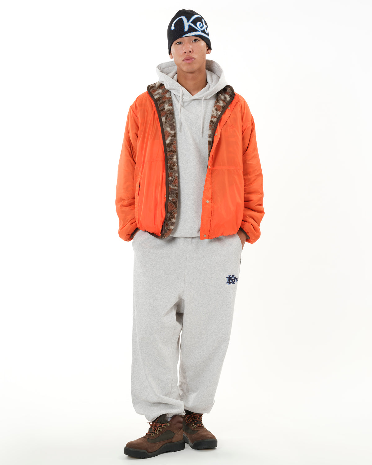 CAMO BOA / NYLON REVERSIBLE JACKET