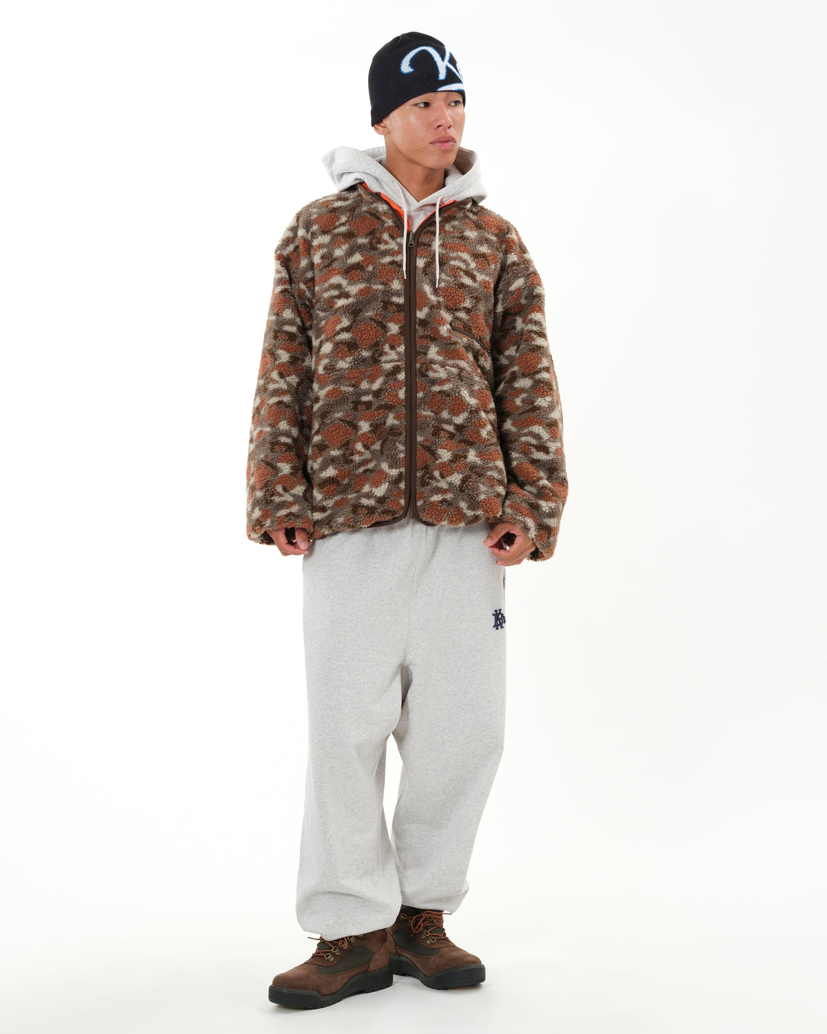 CAMO BOA / NYLON REVERSIBLE JACKET