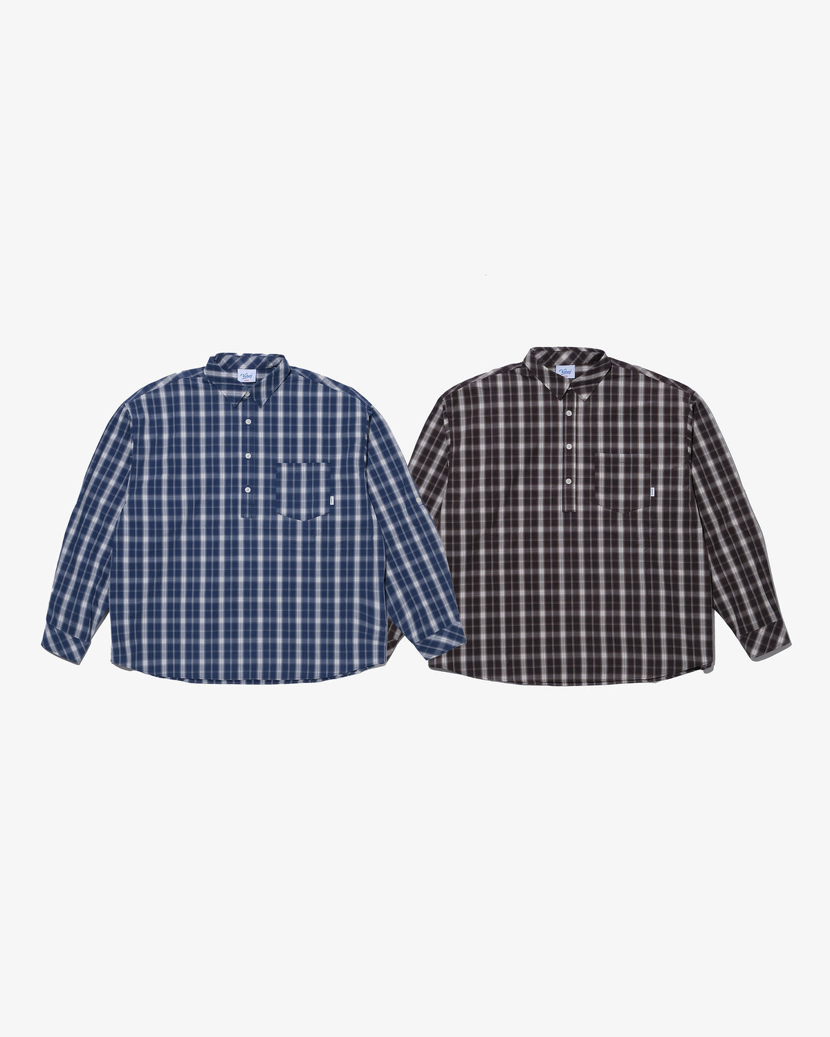 CHECK PULLOVER SHIRT