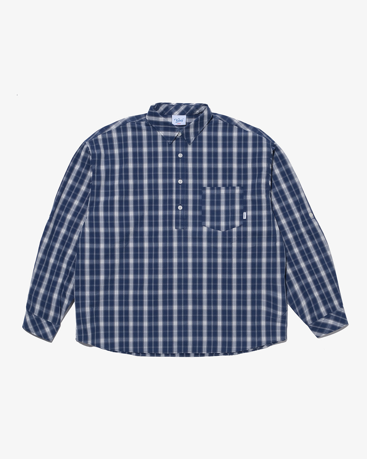 CHECK PULLOVER SHIRT
