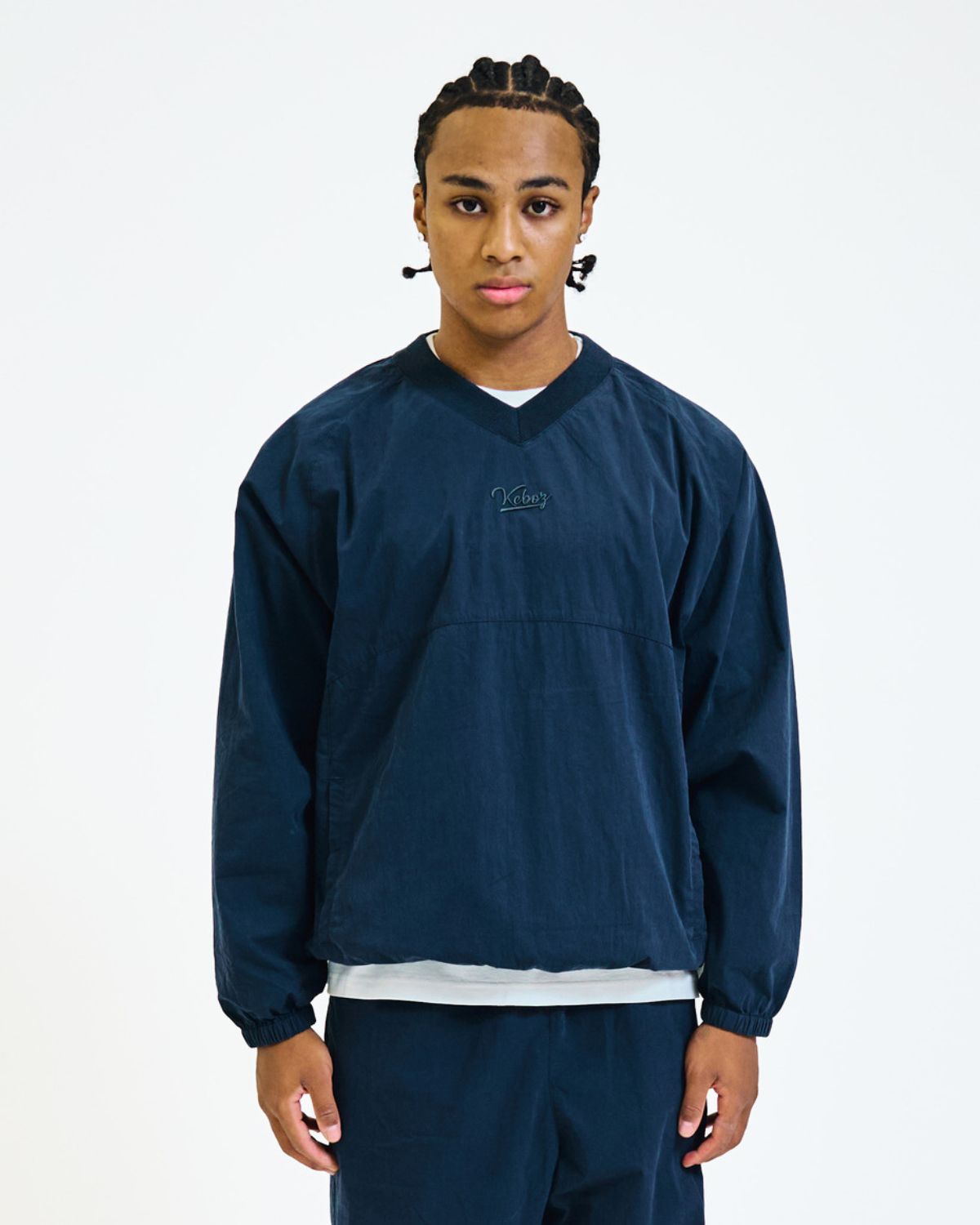 C/N V NECK PULLOVER JACKET