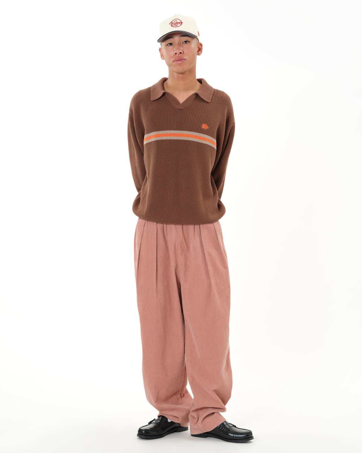 COTTON KNIT SKIPPER SHIRT