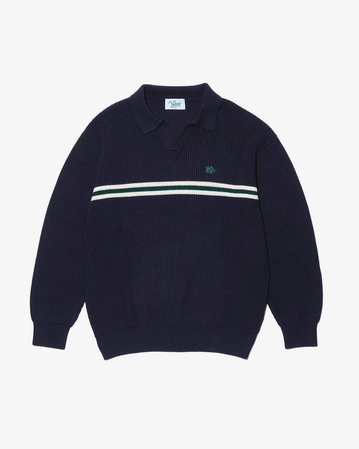 COTTON KNIT SKIPPER SHIRT