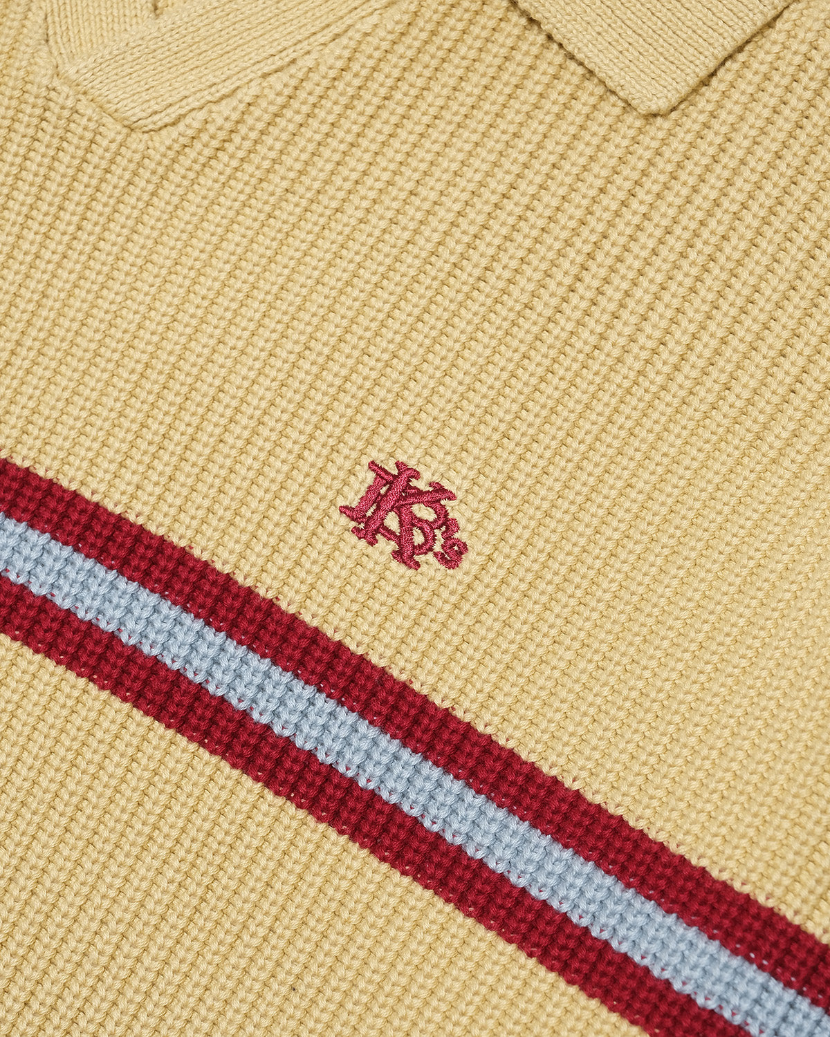 COTTON KNIT SKIPPER SHIRT