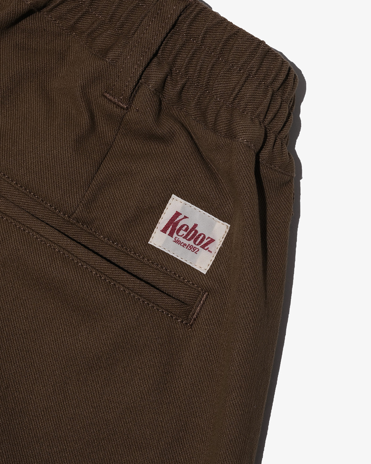 COTTON TWILL EASY PANTS