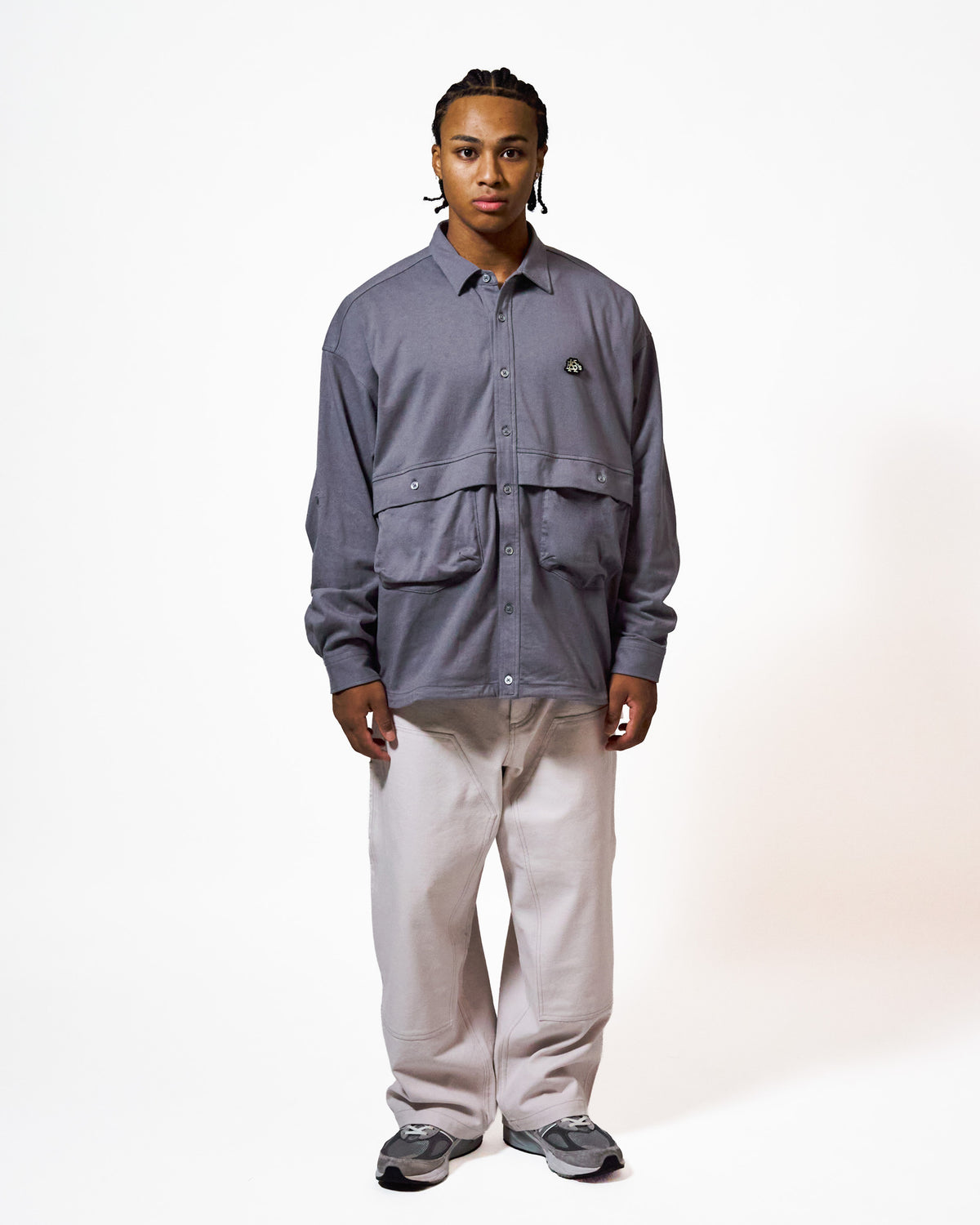 COTTON JERSEY BALL SHIRT