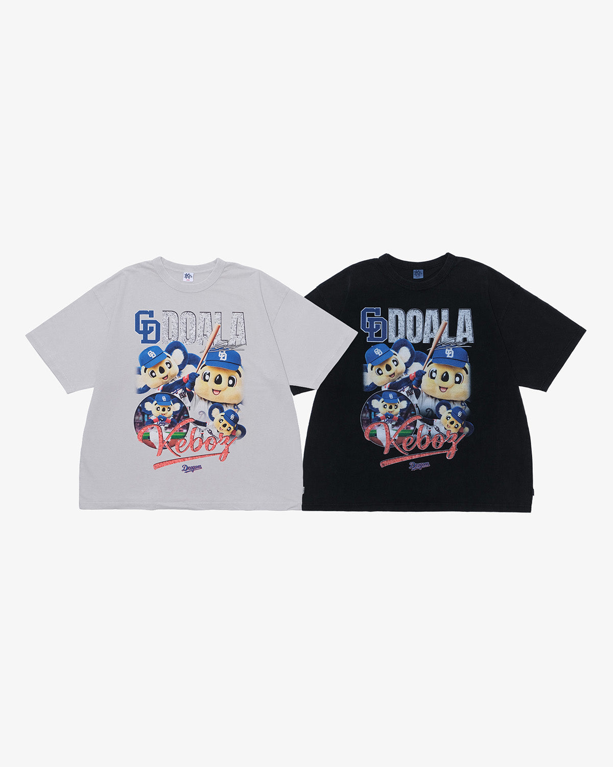 DRAGONS × KEBOZ DOALA WASHED S/S TEE