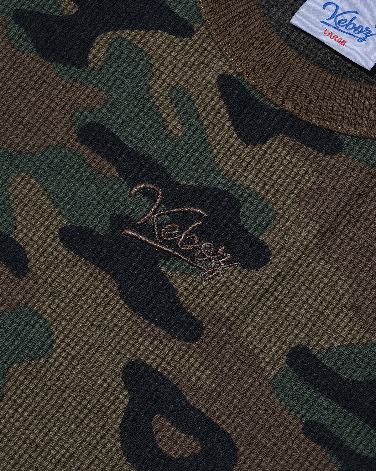 DRAWSTRING THERMAL L/S TEE