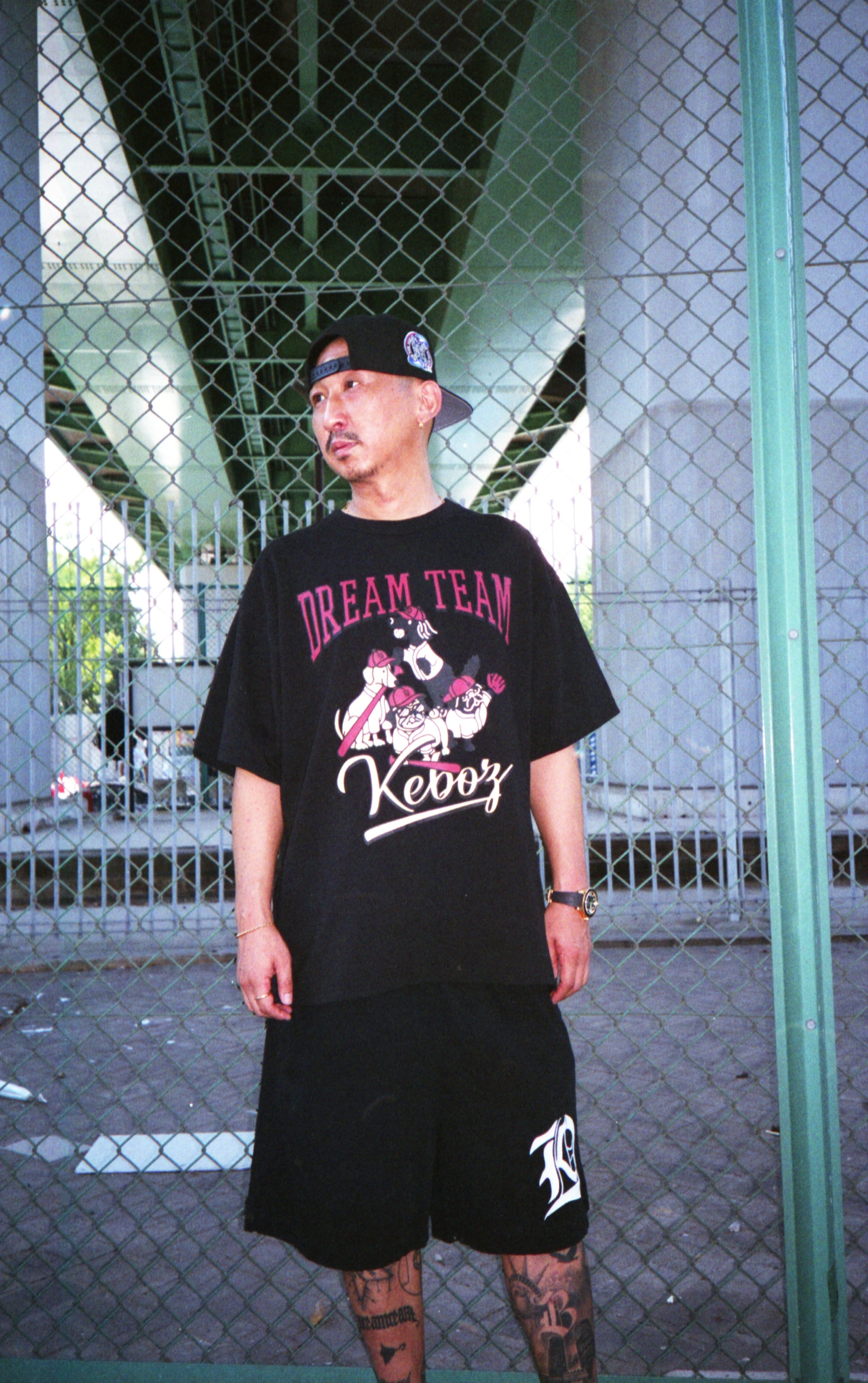 DREAMTEAM × KEBOZ BASEBALL SHORTS