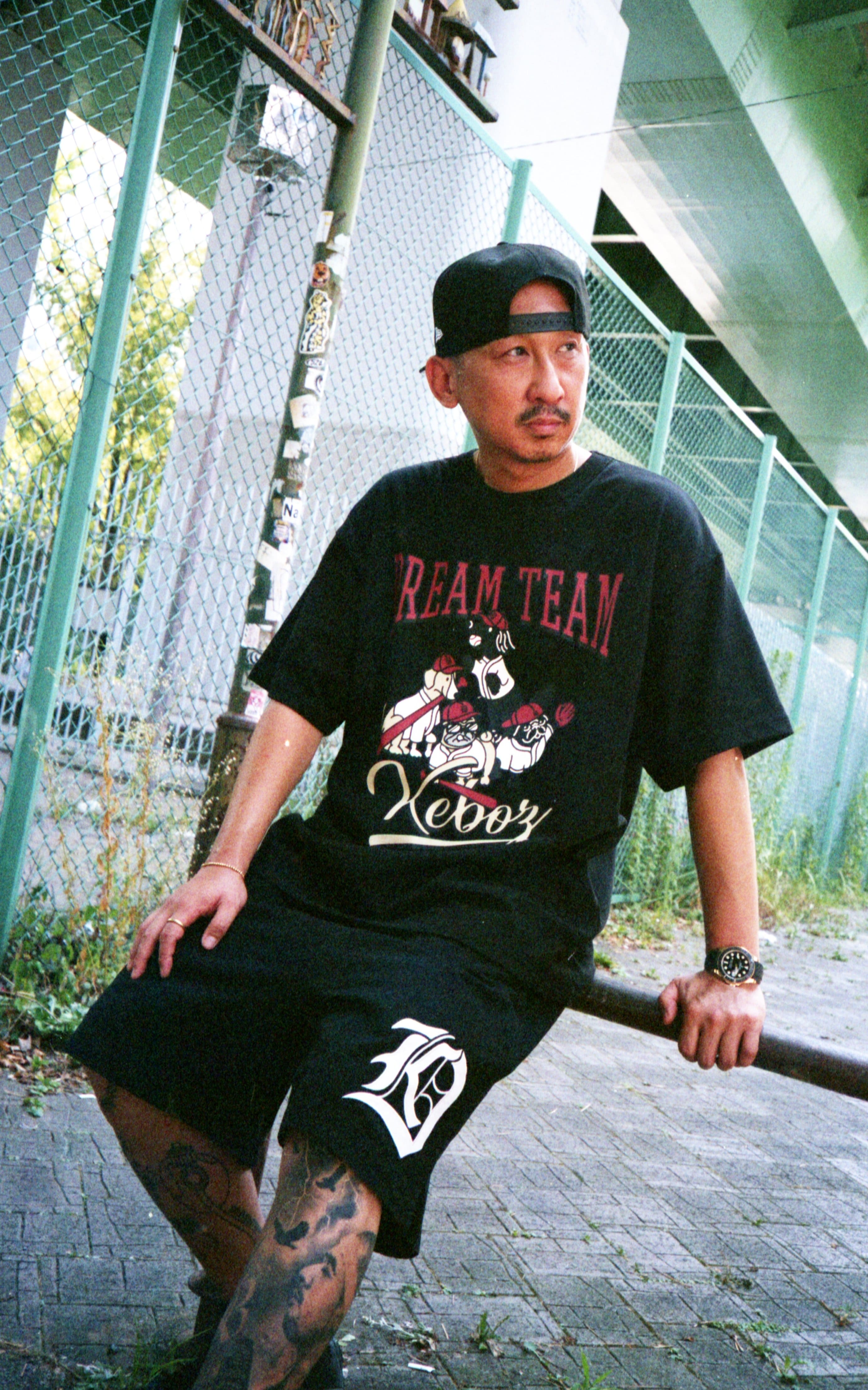DREAMTEAM × KEBOZ BASEBALL SHORTS