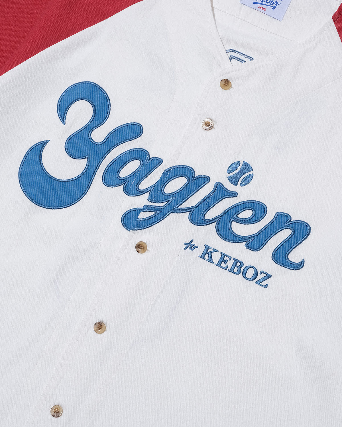 YAGIEN × KEBOZ BASEBALL JERSEY