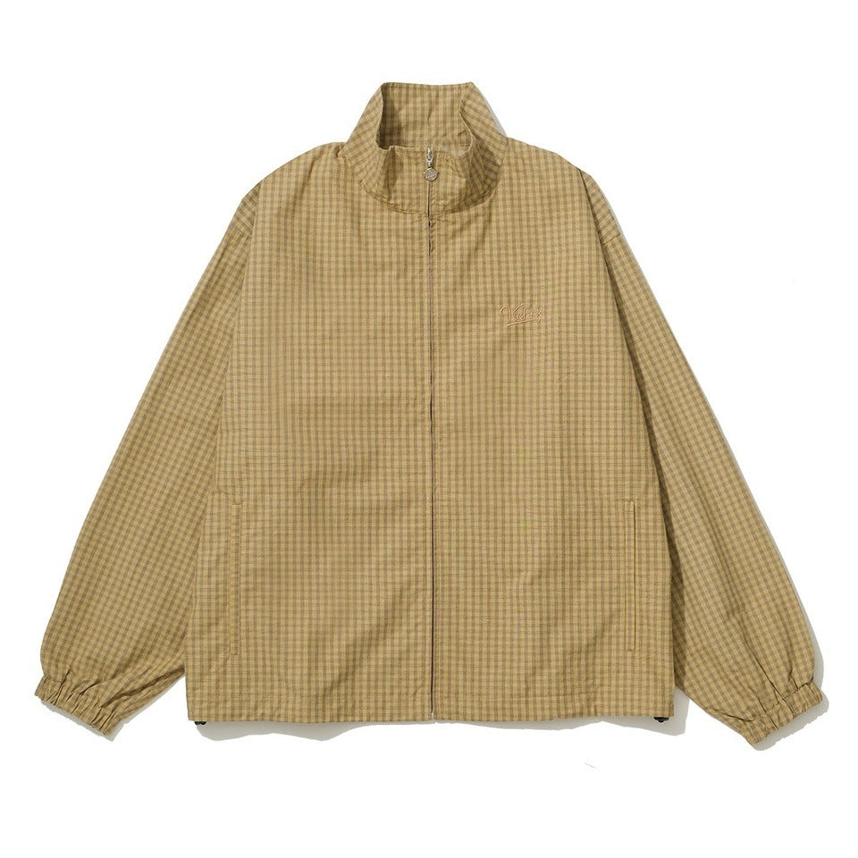 MINI CHECK COTTON JACKET