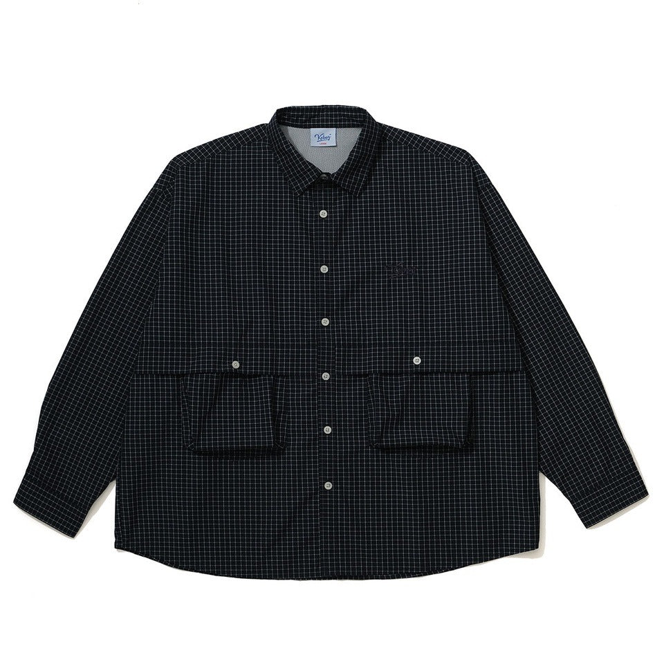 GRID CHECK BALL SHIRT