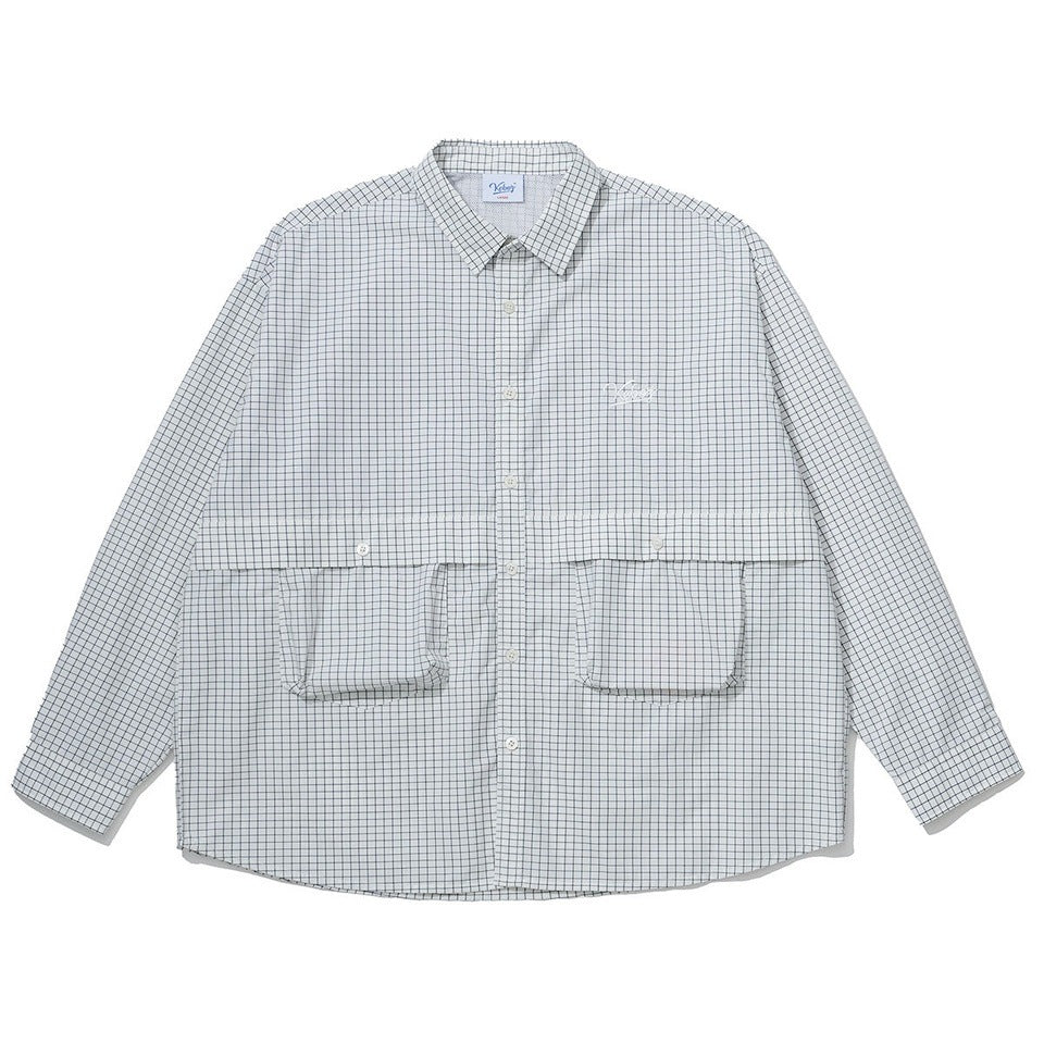 GRID CHECK BALL SHIRT