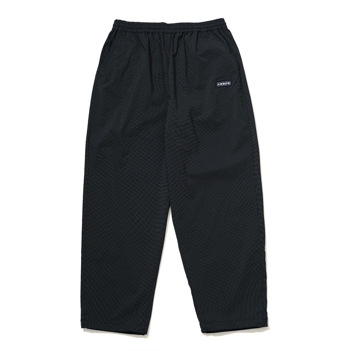 GRID CHECK TRACK PANTS