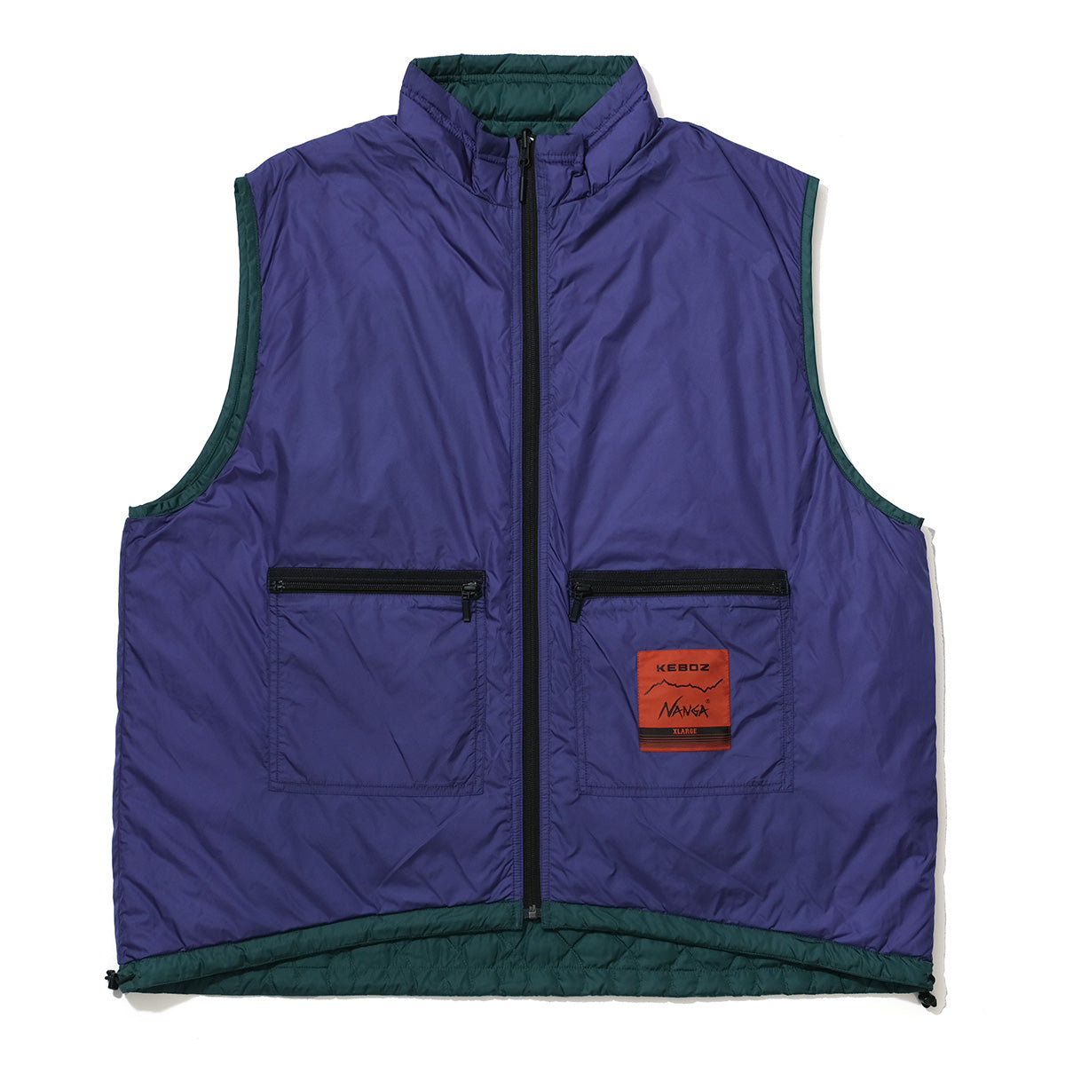 NANGA×KEBOZ REVERSIBLE DOWN VEST