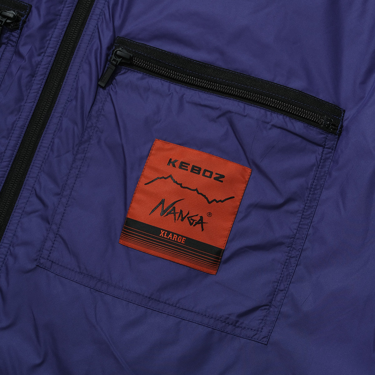 NANGA×KEBOZ REVERSIBLE DOWN VEST