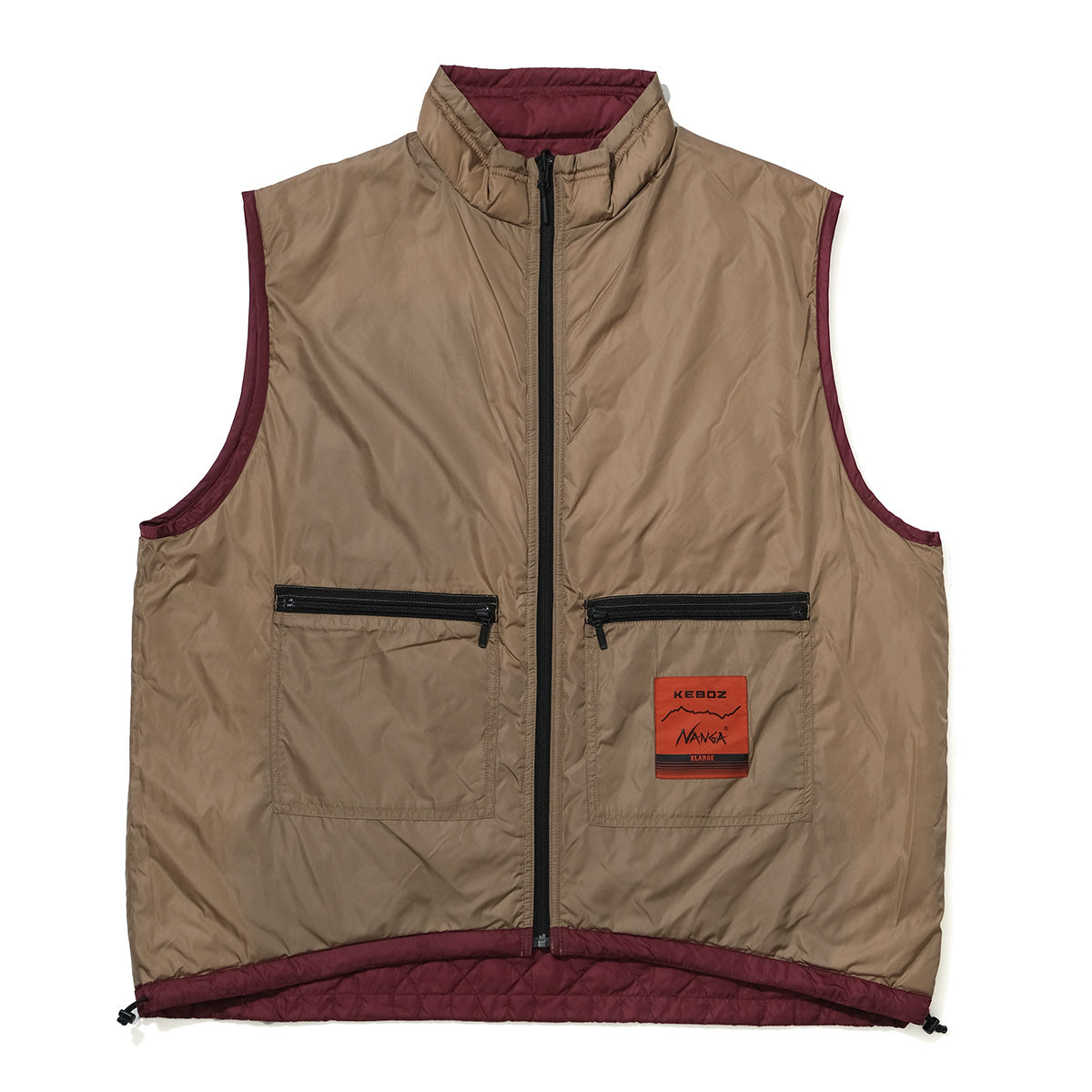 NANGA×KEBOZ REVERSIBLE DOWN VEST