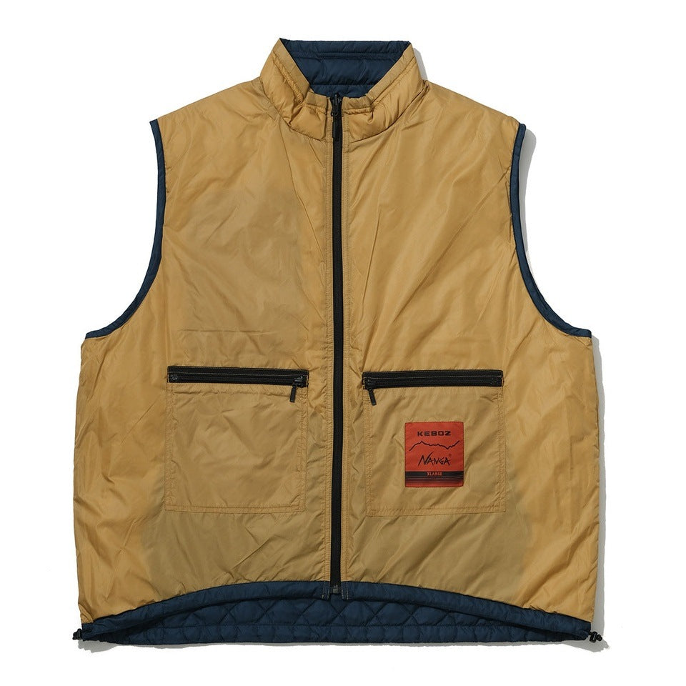 NANGA×KEBOZ REVERSIBLE DOWN VEST