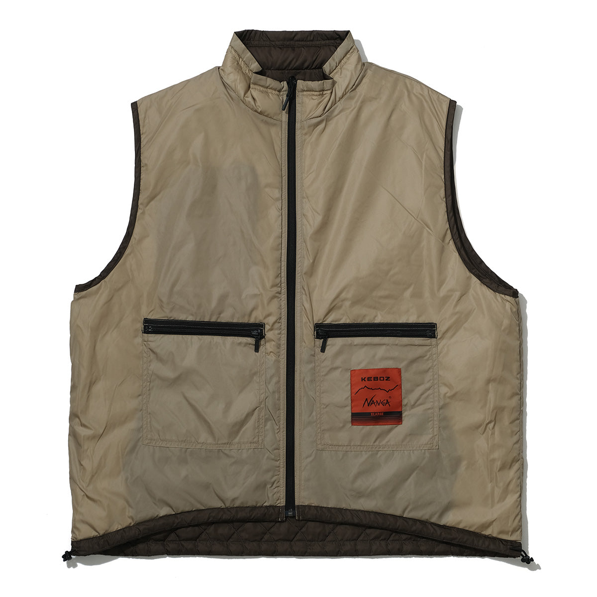 NANGA×KEBOZ REVERSIBLE DOWN VEST