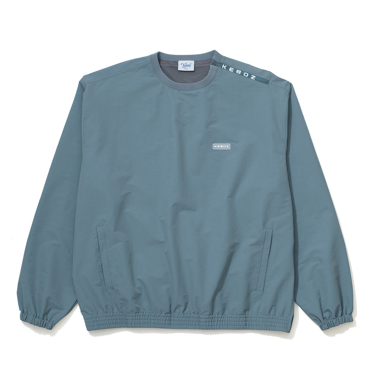 ZIP LOGO NYLON PULLOVER