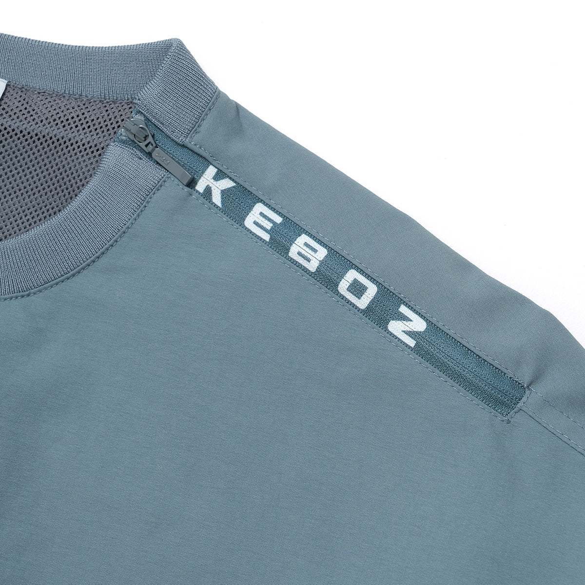 ZIP LOGO NYLON PULLOVER