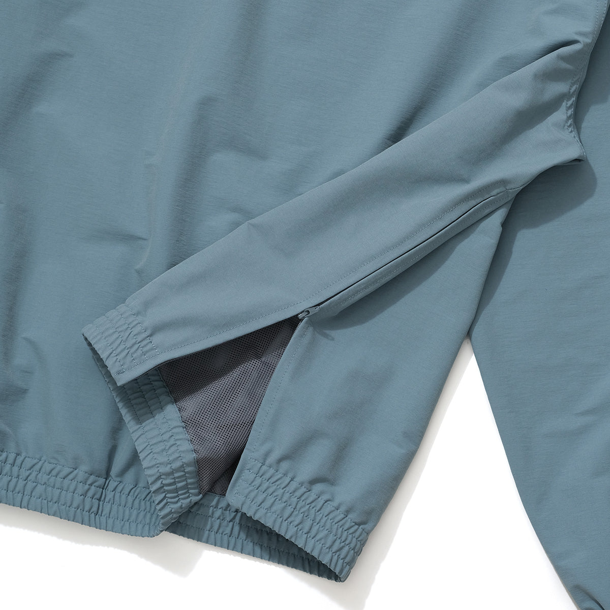 ZIP LOGO NYLON PULLOVER