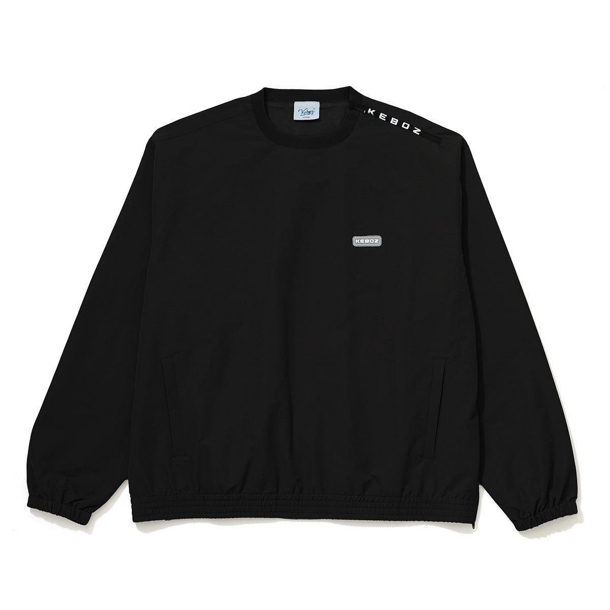 ZIP LOGO NYLON PULLOVER