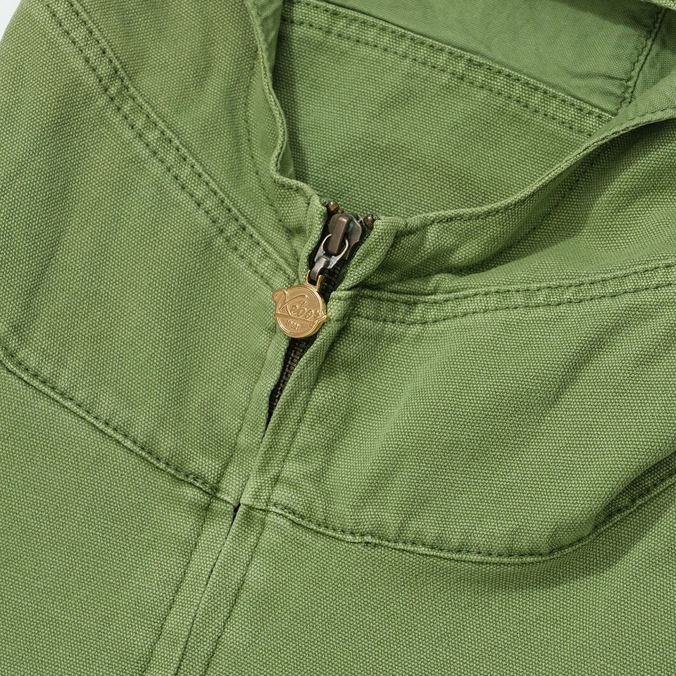 CANVAS GARMENT DYED JACKET