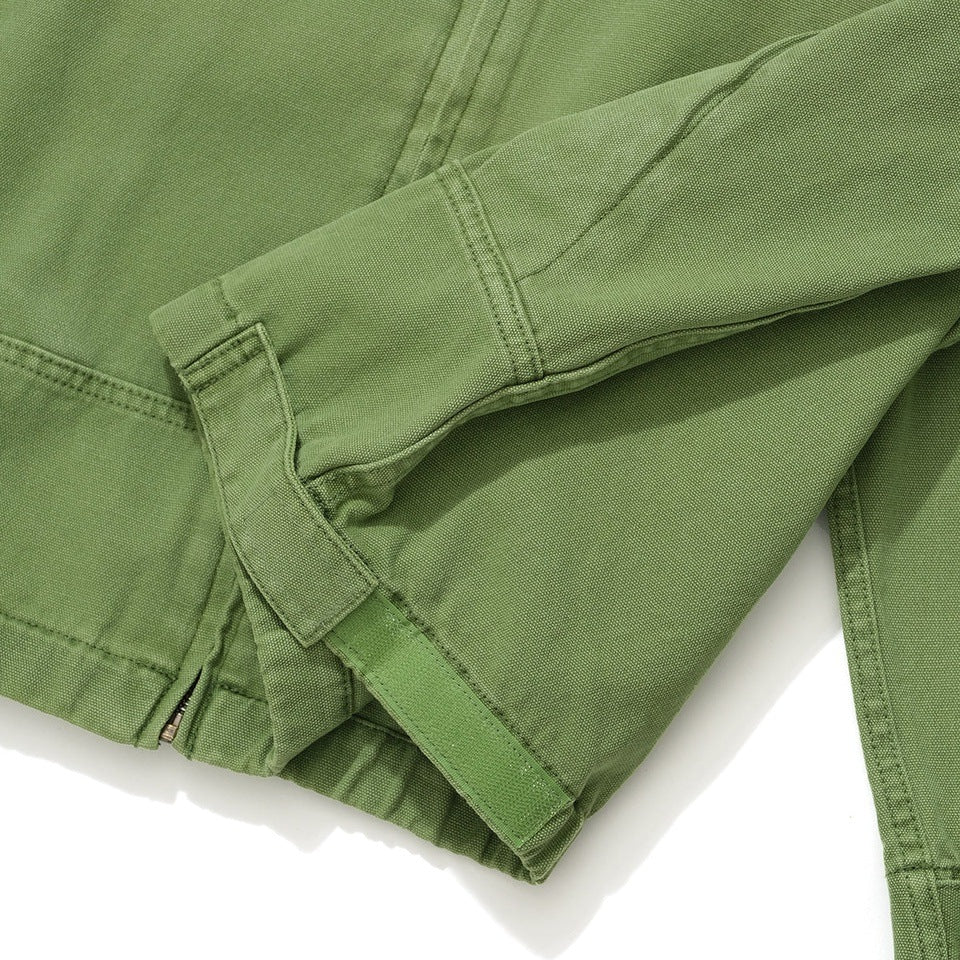 CANVAS GARMENT DYED JACKET