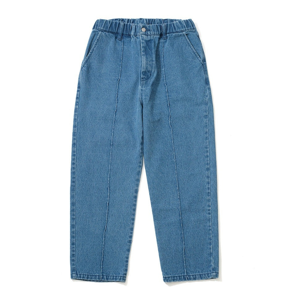 PIN TUCK DENIM