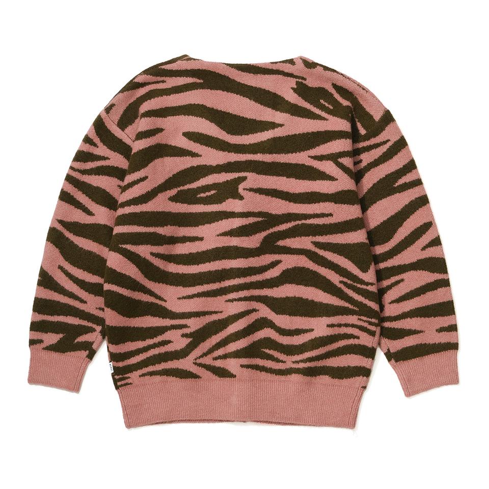 ZEBRA KNIT CARDIGAN