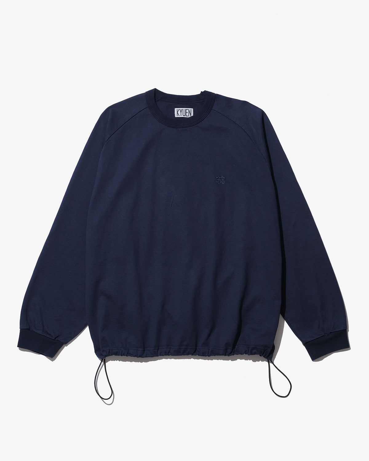 HEAVYWEIGHT DRAWSTRING L/S TEE