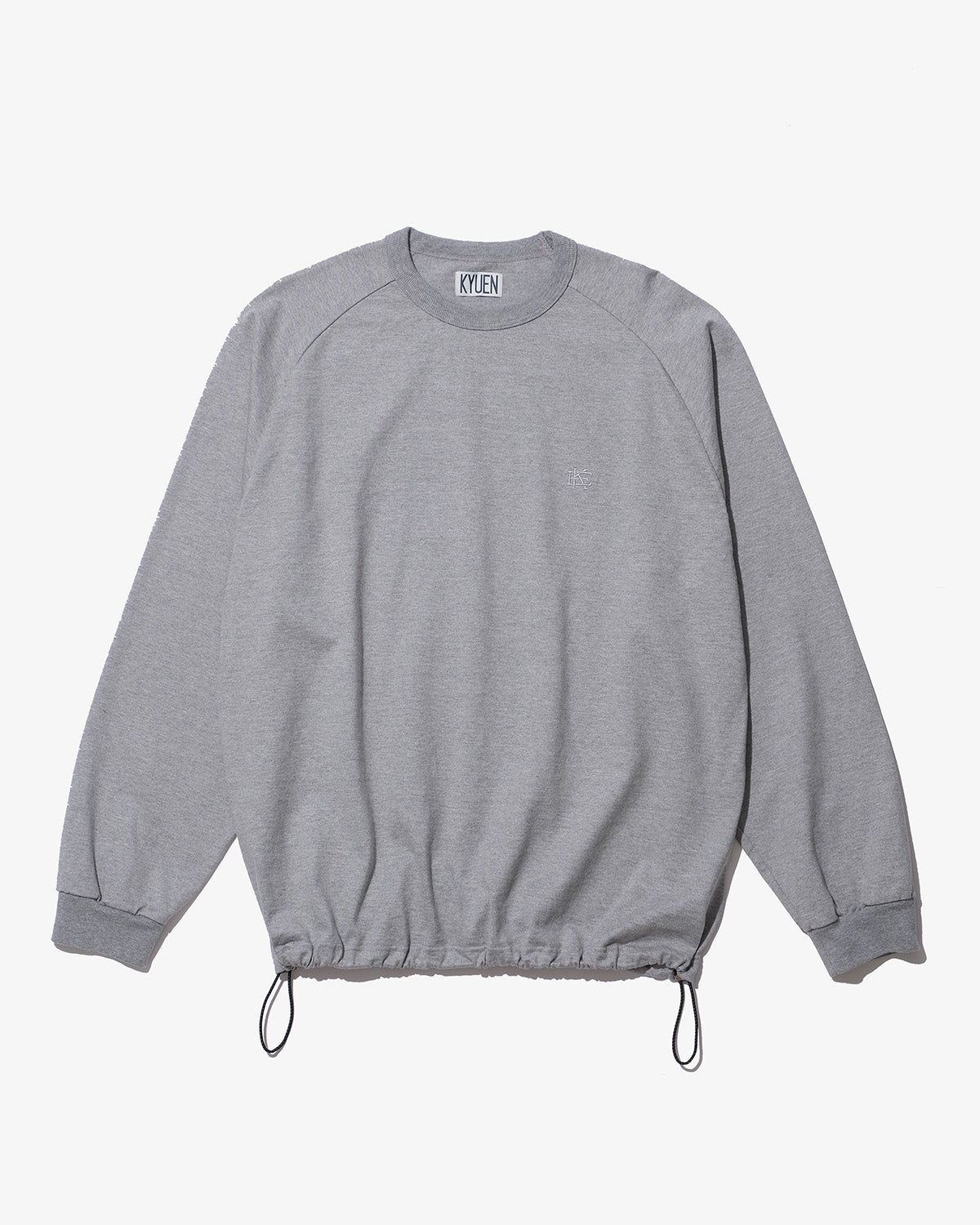 HEAVYWEIGHT DRAWSTRING L/S TEE