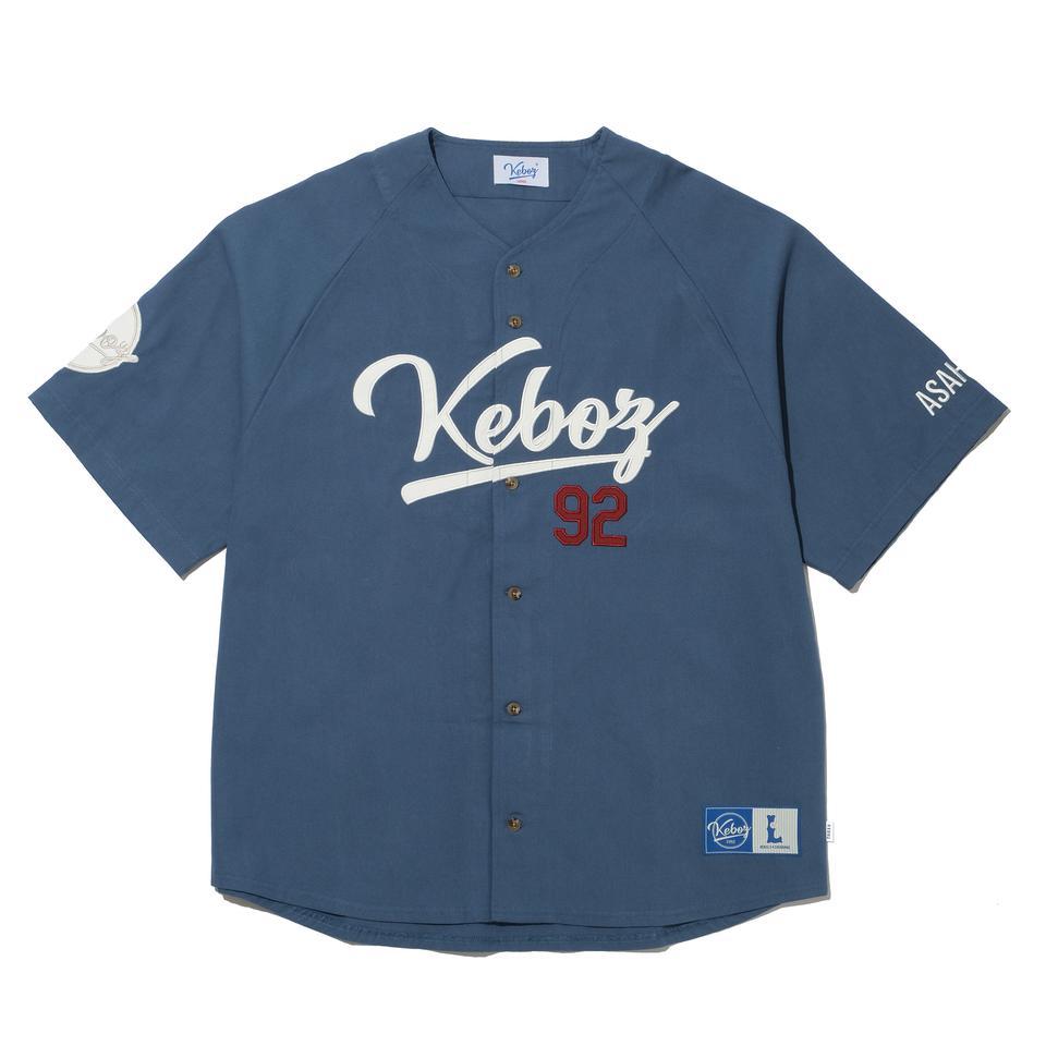 買取売値KEBOZ CLASSIC BASEBALL SHIRT WHITE トップス