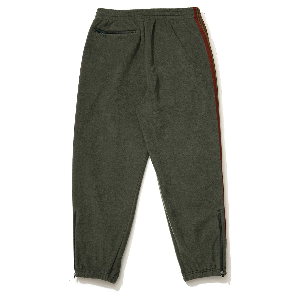 NEEDLES × KEBOZ FLEECE ZIPPED TRACK PANTS