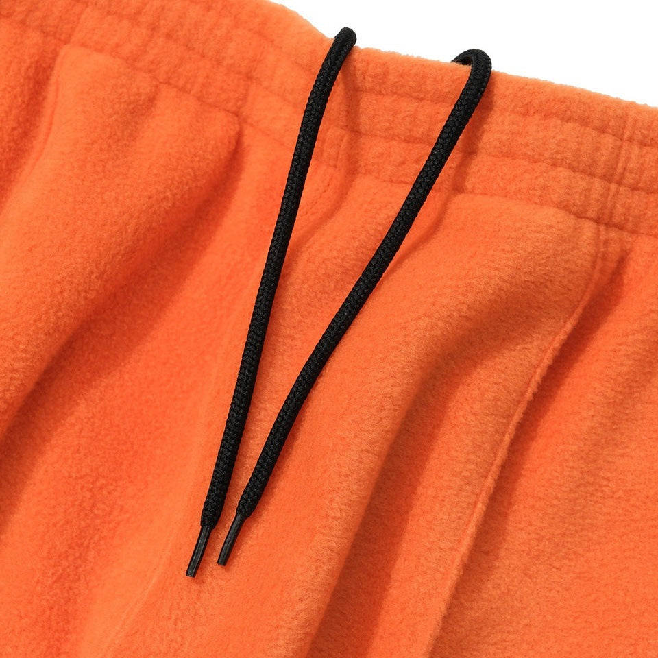 NEEDLES × KEBOZ FLEECE ZIPPED TRACK PANTS