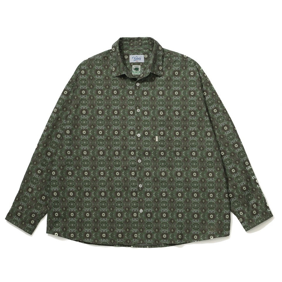 ELEPHANT BRAND×KEBOZ PAISLEY L/S SHIRTS