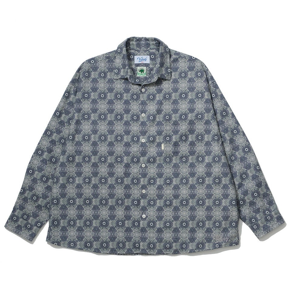 ELEPHANT BRAND×KEBOZ PAISLEY L/S SHIRTS
